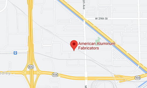 Directions to American Aluminum Fabricators
